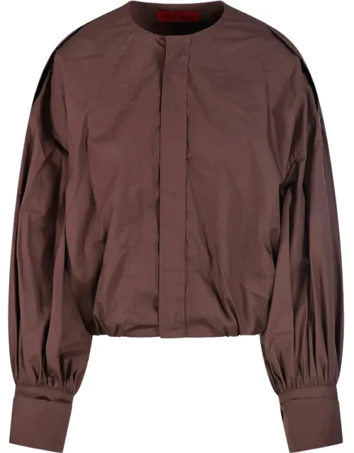 Balloon-sleeve Shirt