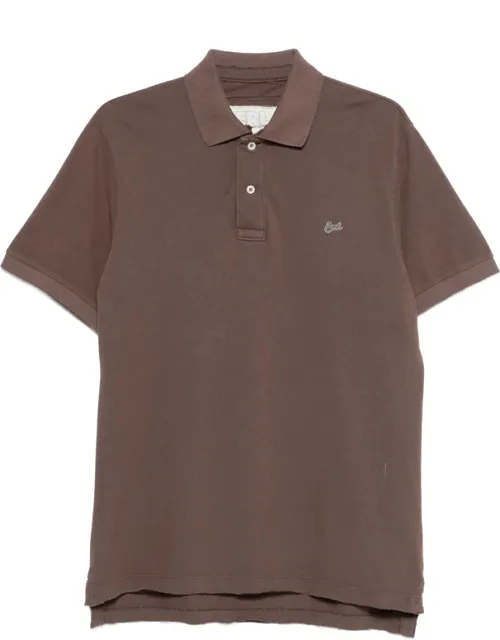 Raw-hem Polo Shirt