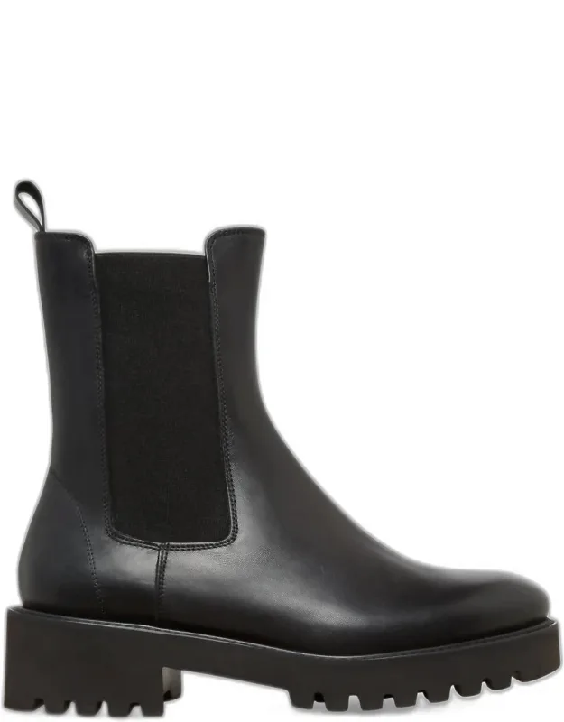 Tall Lug Sole Chelsea Boots
