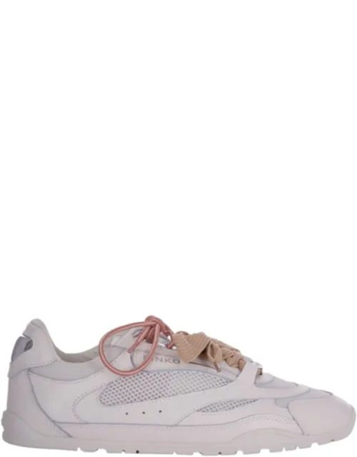 Minimalist Sneakers With Technical Mesh