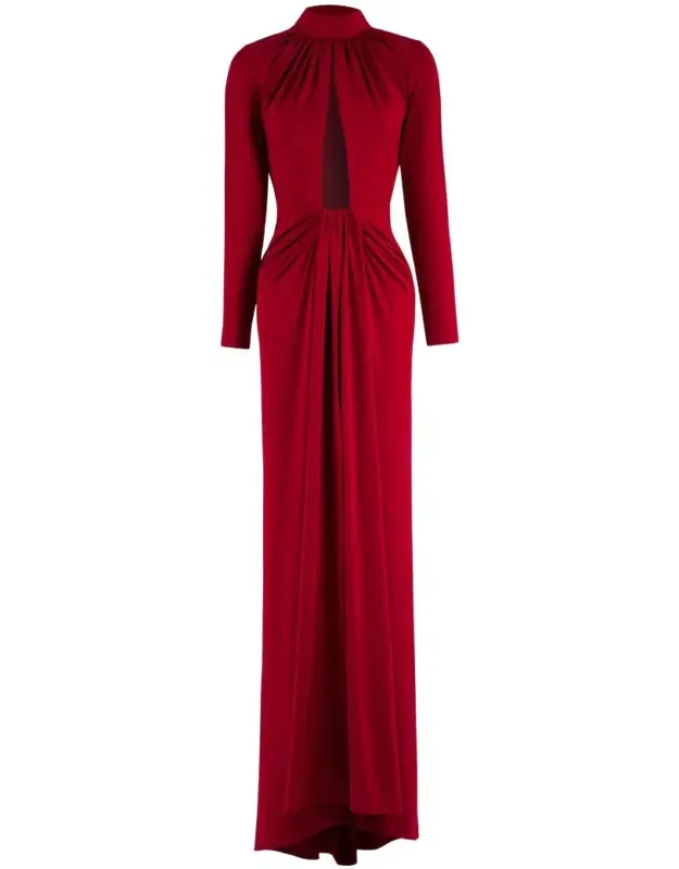 Pleated Long Dress