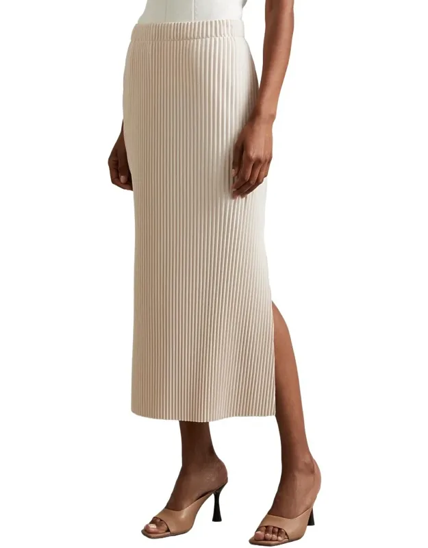 Pippa Jersey Pleated Column Dress