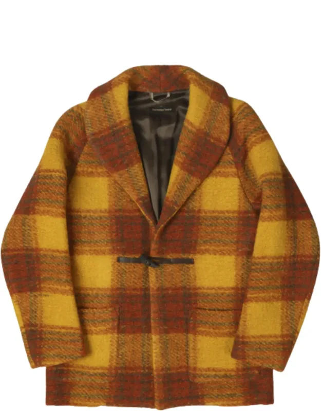 Checked Wool-blend Jacket