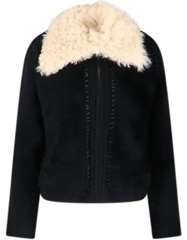 Montone Collar Cardigan