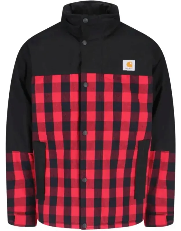 Checked Technical Jacket