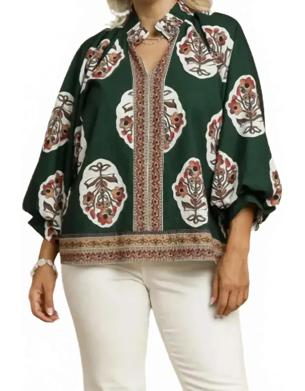 Floral Tunic Top