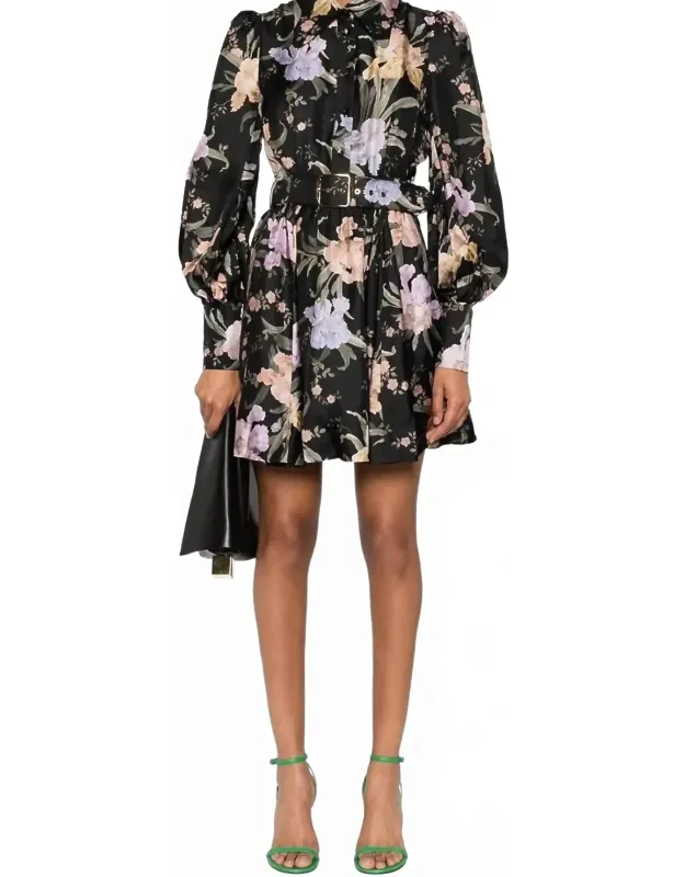 Twill Weave Satin Dress