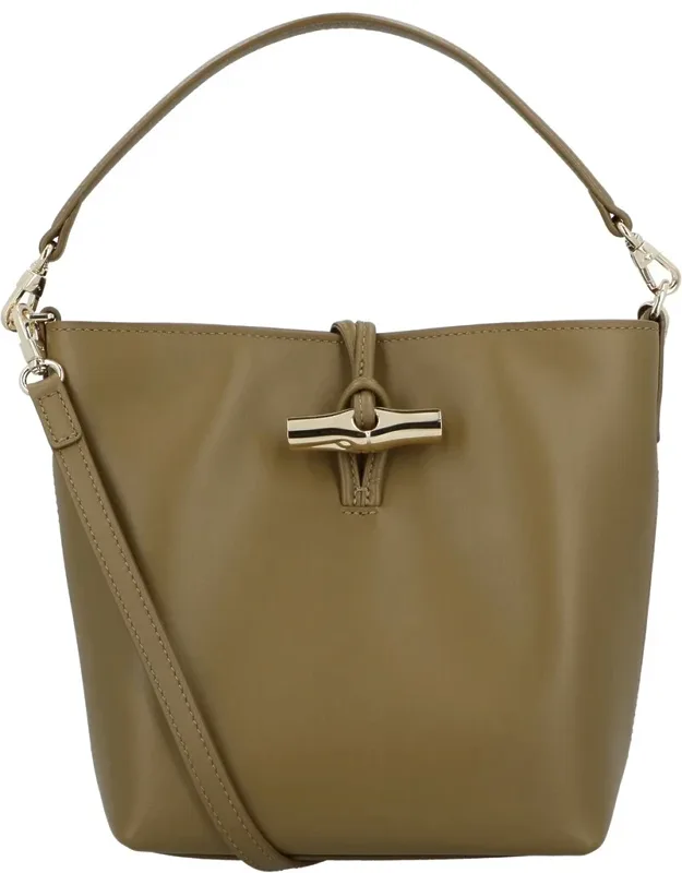 Leather Bucket Bag