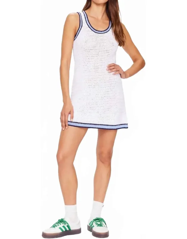 Crochet Mini Dress