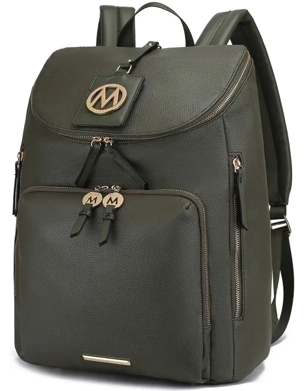 Angela Large Backpack Vegan Leather