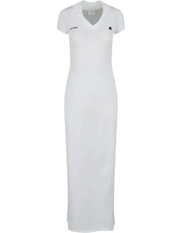 Minimalist Dress With Classic Cut And Subtle Tailoring