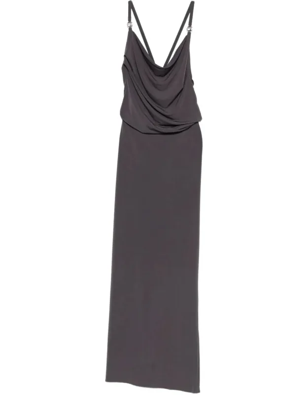 Maxi Dress With Draped Detailing