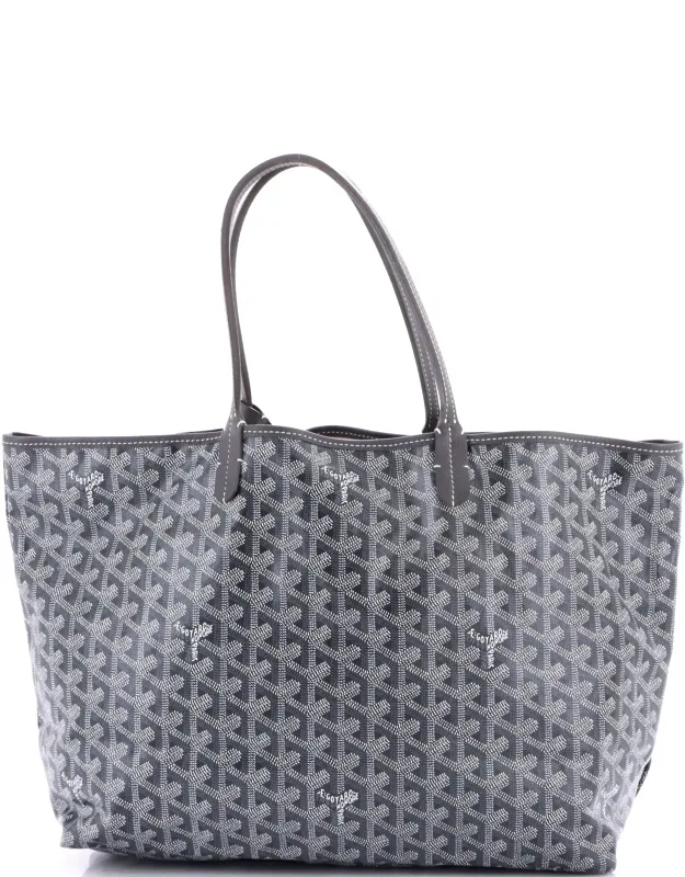 Saint Louis Tote Coated Canvas Pm - Gray, Coated Canvas