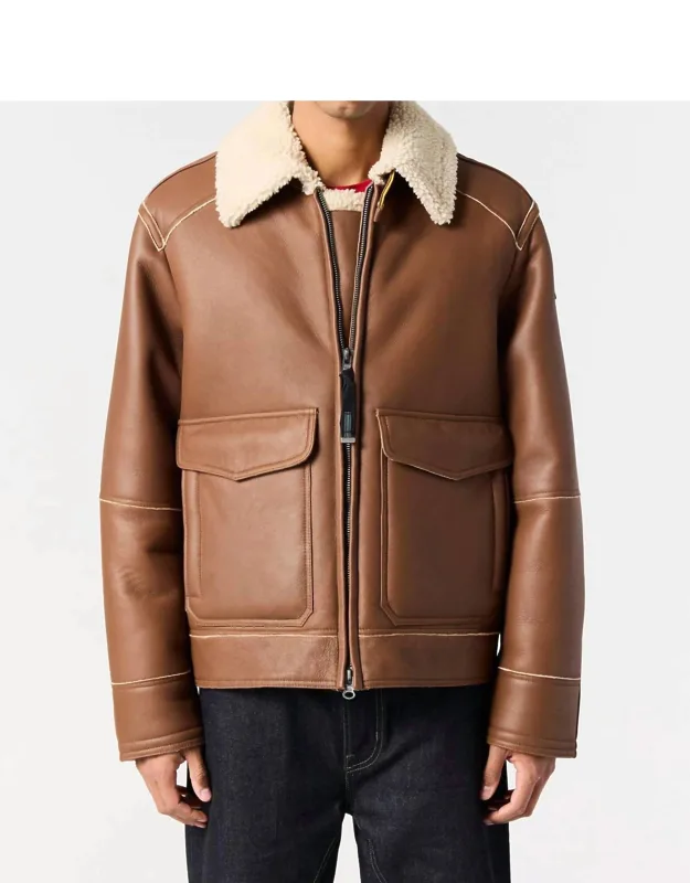 Rodney Special Leather Bomber Jacket