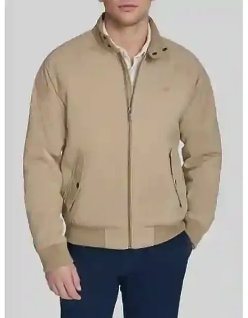 Big & Tall Cotton Twill Harrington Bomber Jacket