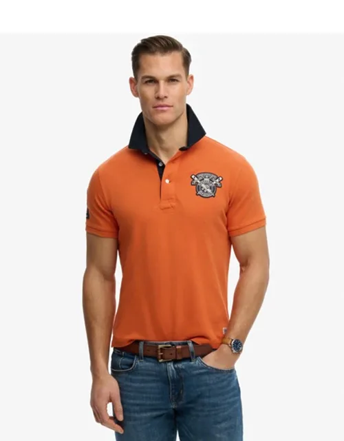 Vintage Pique Rugby Polo Shirt
