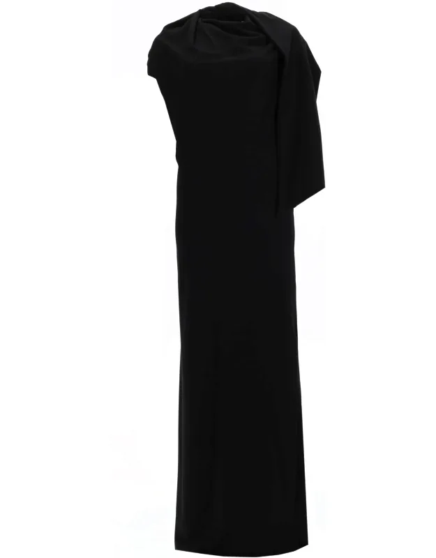 Long Dress With Scarf