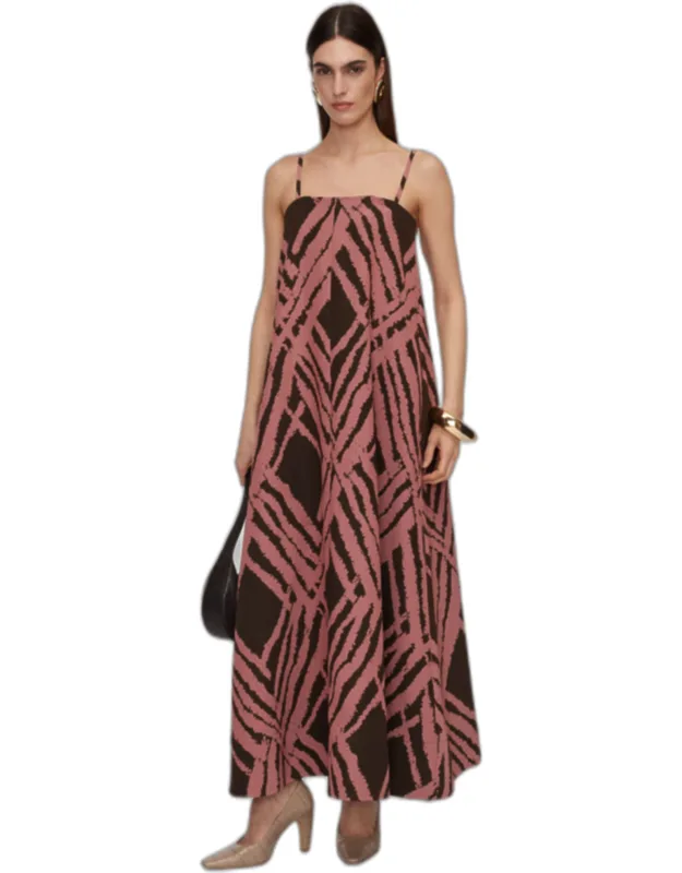 Banna Satin Twill Strapless Dress