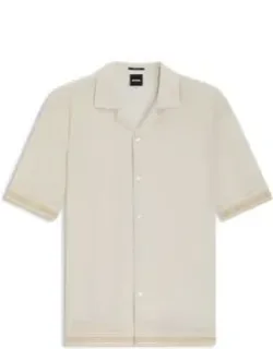 Relaxed-fit Shirt With Mosaic Print