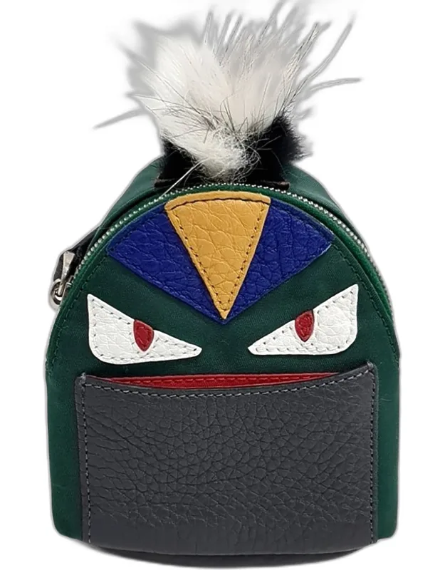 Monster Backpack Keychain And Bag Charm