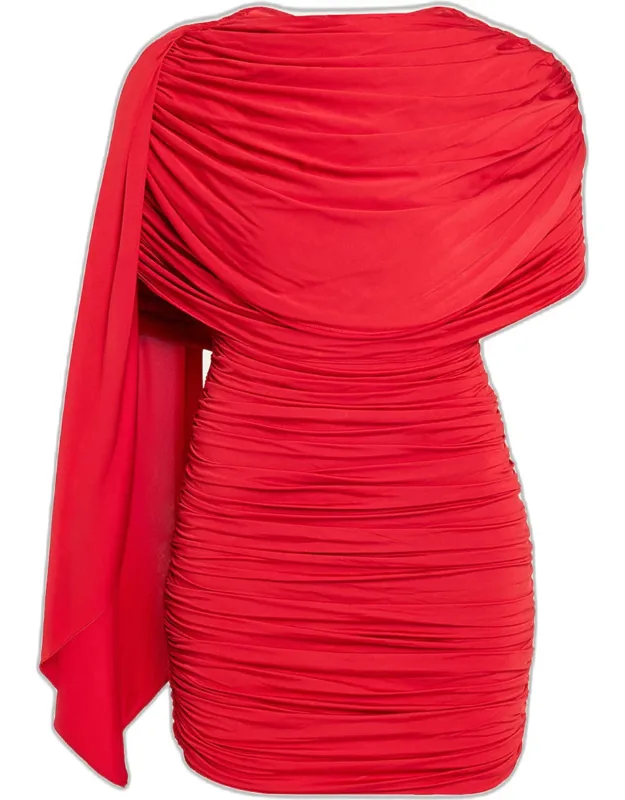 Ruched Bodycon Mini Dress