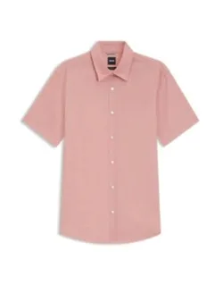 Slim-fit Shirt In Stretch Linen