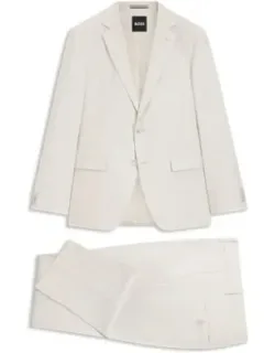 Two-piece Slim-fit Suit In Stretch Fabric