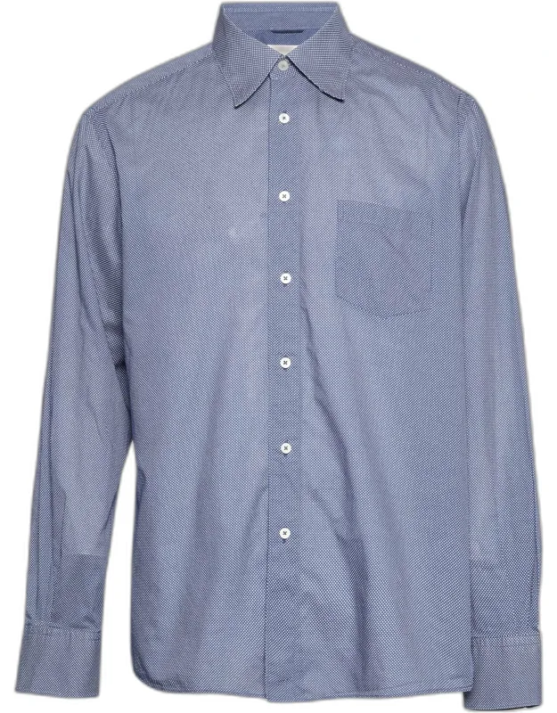 Polka Dot Cotton Long Sleeve Shirt