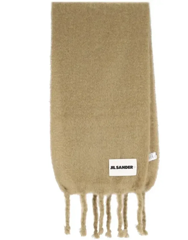 Mohair And Wool Scarf