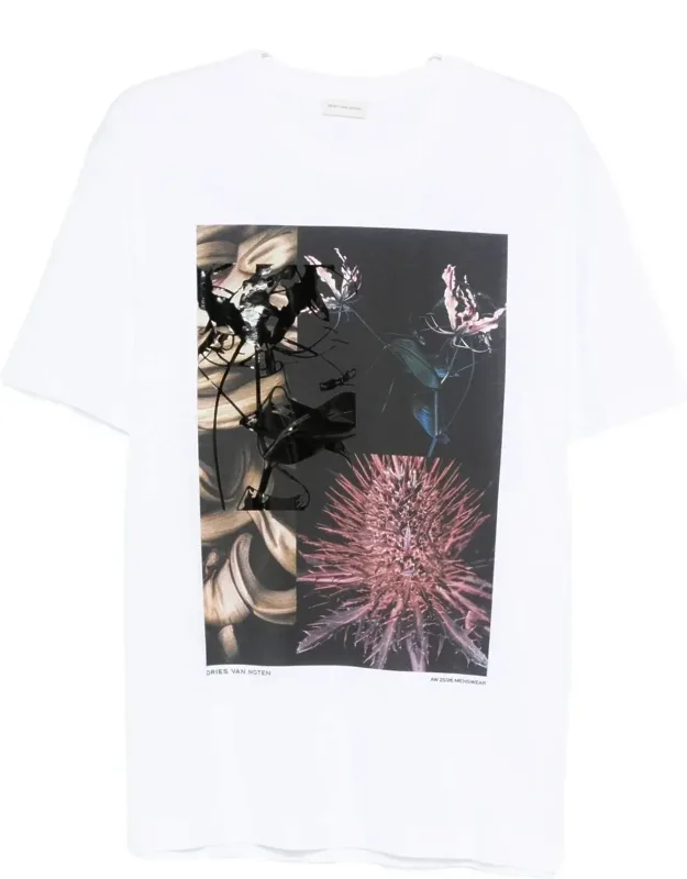 Short-sleeved Crew Neck T-shirt