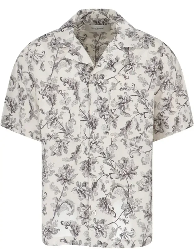 Crisp White Button-down Shirt With Structured Collar