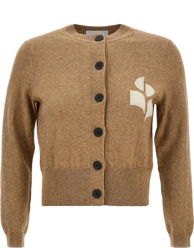 Mélange Knit Cardigan