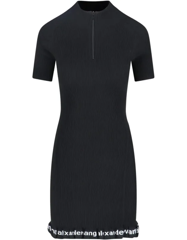 Logo Midi Dress