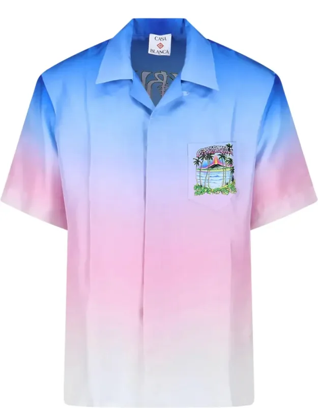 "volcano Print" Shirt