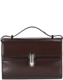 Crossbody Bag In Hammered Leather