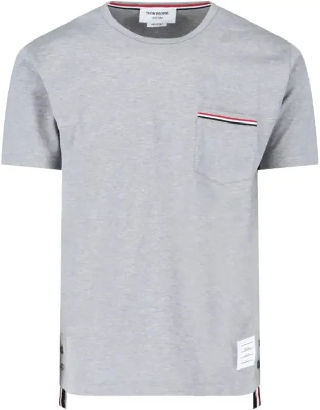 Tricolor Detail T-shirt