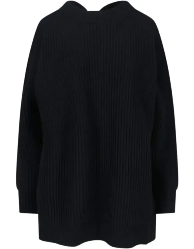 Wool Blend Knit Dress