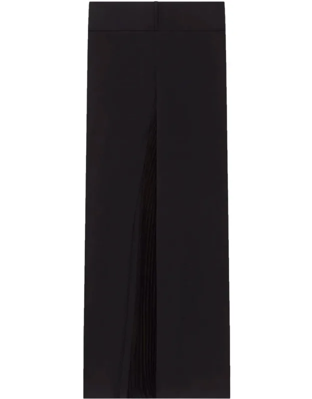 Belted Waist Trousers With Pleat Detailing