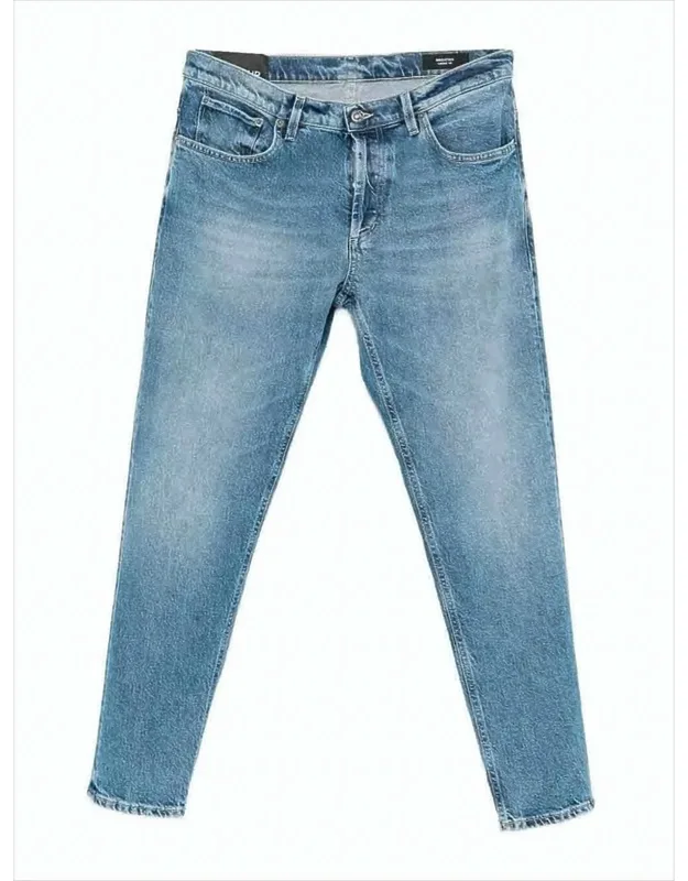 Straight-leg Denim Jeans
