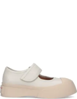 Calfskin Mary Jane Sneakers