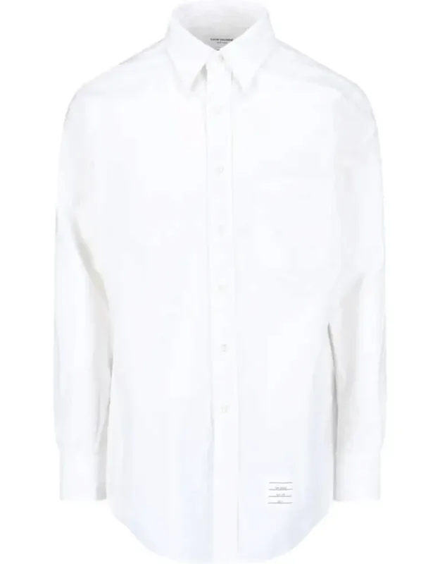 Classic' Shirt - Traditional Collar, Curved Hem