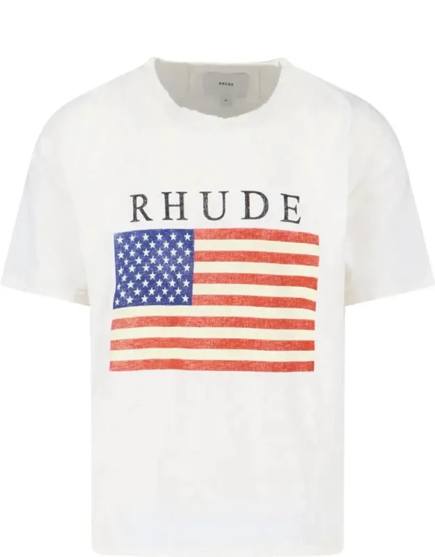 Classic White T-shirt With Minimalist Design