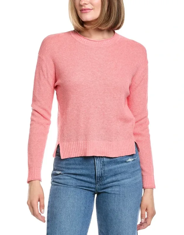 Alessia Seed Stitch Linen-blend Sweater