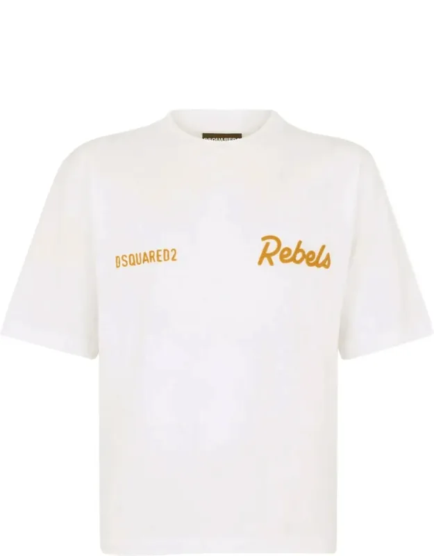 Cropped Cotton T-shirt