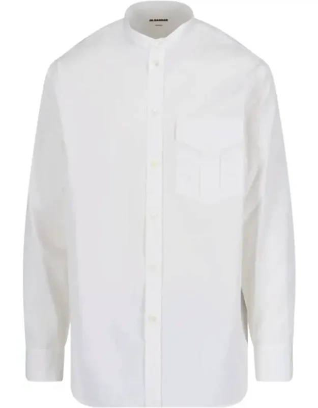 Mandarin Collar Shirt
