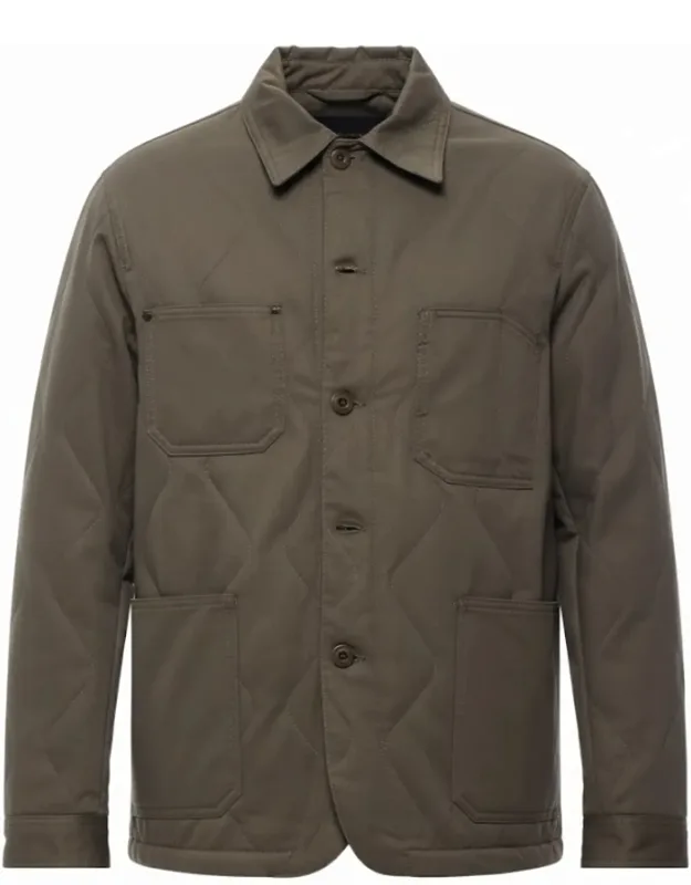 Boxy Fit Utility Workwear Jacket
