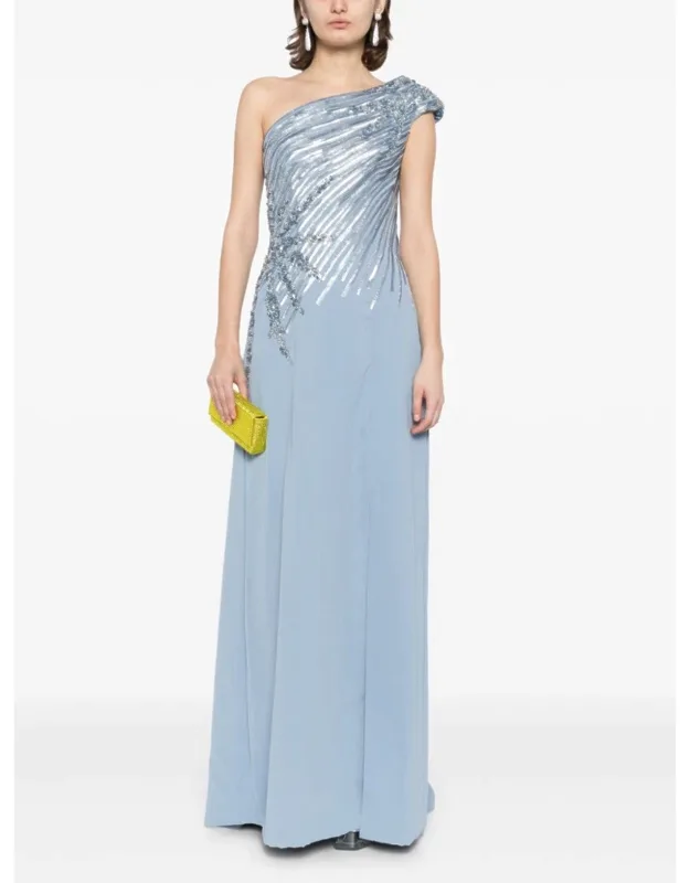 One Shoulder Sequin Dress