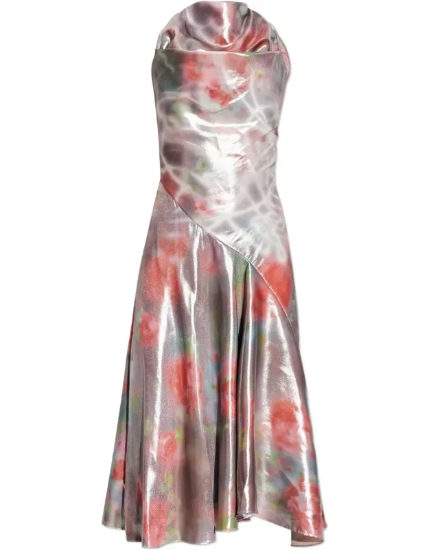Floral Print Midi Dress