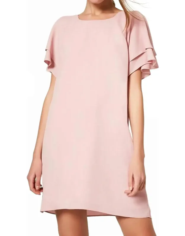 Flutter Sleeve Mini Dress