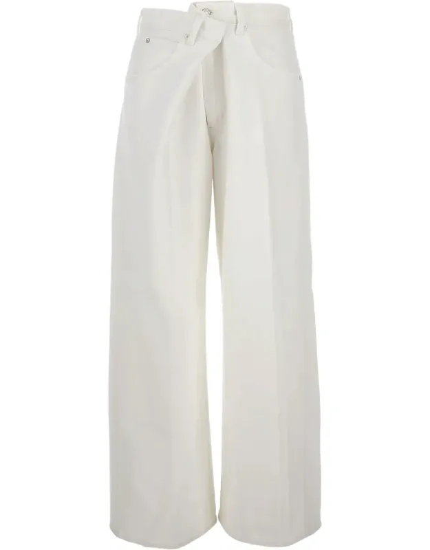 Wide-leg 5-pocket Jeans